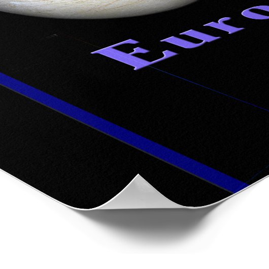 Jupiter Art Poster (Ecke)