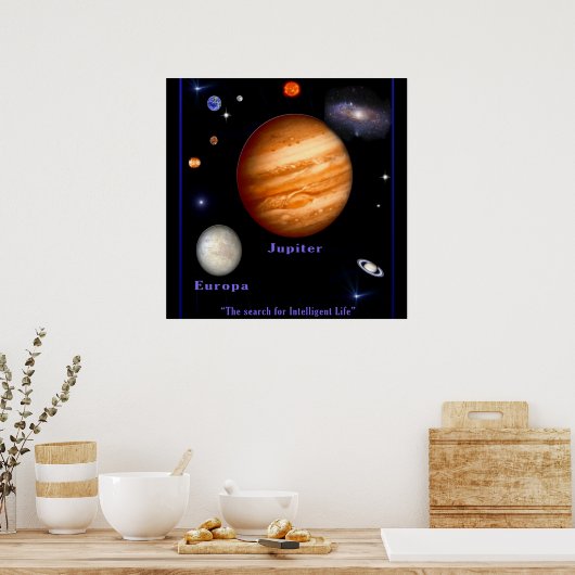 Jupiter Art Poster (Küche)