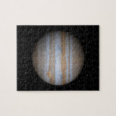 Jupiter auf einem Stern-Gebiet - Puzzlespiel Puzzle (Horizontal)