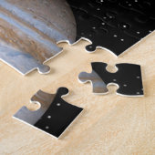 Jupiter auf einem Stern-Gebiet - Puzzlespiel Puzzle (Seite)