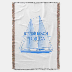 Jupiter Beach Coastal Nautical Sailing Sailor Decke