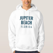 Jupiter Beach Florida Hoodie (Vorderseite)