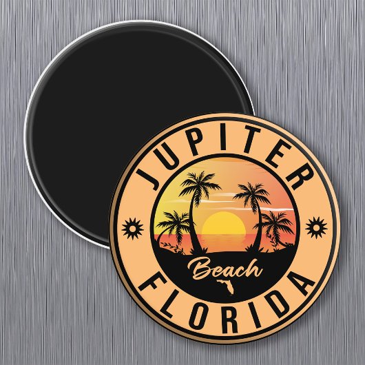 Jupiter Beach Florida Surf - ReiseSouvenirs Magnet