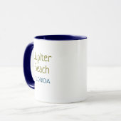 Jupiter Beach Florida Tasse (Vorderseite Links)