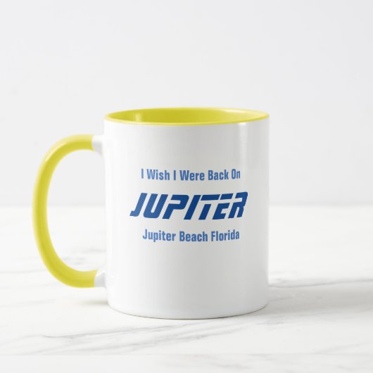 Jupiter Beach Florida Tasse (Links)