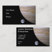 Jupiter Business Enterprises Visitenkarte (Vorne/Hinten)