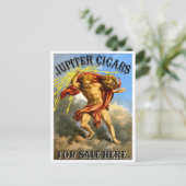 Jupiter Cigars, 1868 Postkarte (Stehend Vorderseite)