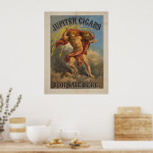 Jupiter Cigars hier zum Verkauf Poster (Küche)