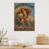 Jupiter Cigars Poster (Küche)