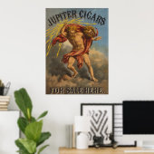 Jupiter Cigars Poster (Heimbüro)