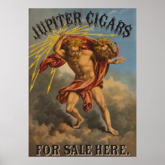Jupiter Cigars Poster (Vorne)