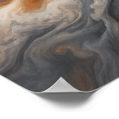 Jupiter Cloud Opera Kunstprint Poster (Ecke)