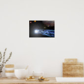 Jupiter-Comet Poster (Küche)