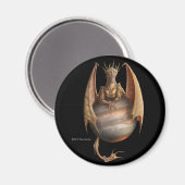Jupiter Dragon Magnet (Vorderseite/Rückseite)