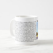 Jupiter-Einlass-Leuchtturm, Florida-Tasse Kaffeetasse (Vorderseite Links)