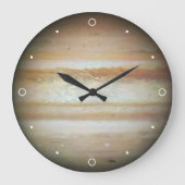 Jupiter Elegant Planet Solar System Sagittarier Große Wanduhr (Vorderseite)