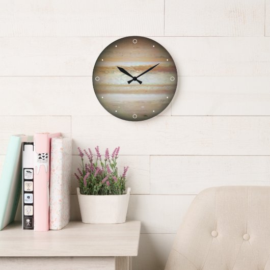 Jupiter Elegant Planet Solar System Sagittarier Große Wanduhr (Lesesaal)