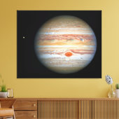 Jupiter & Europa Leinwanddruck (Insitu (Wohnzimmer))