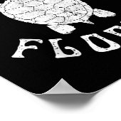 Jupiter Florida Beach Turtle Summer Vacation Poster (Ecke)