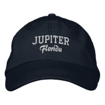 Jupiter Florida bestickt Baseballhut