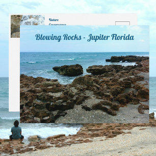 Jupiter Florida BlowRocks fotografisch Postkarte