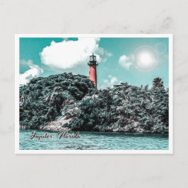 JUPITER FLORIDA - JUPITER INLET LIGHTHOS POSTKARTE