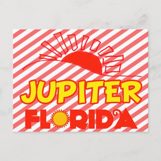 Jupiter, Florida Postkarte (Vorderseite)
