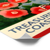 Jupiter Florida Travel Poster New Palm Beach (Ecke)