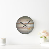 Jupiter Foto Runde Wanduhr (Zuhause)