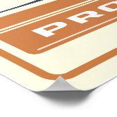 Jupiter für das Projekt Retro Futurism Poster (Ecke)