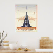 Jupiter für das Projekt Retro Futurism Poster (Küche)