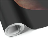 Jupiter Gas Giant Planet & Io Galilean Moon Geschenkpapier (Rolleneckpunkt)