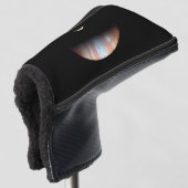 Jupiter Gas Giant Planet & Io Galilean Moon Golf Headcover (3/4 Vorderseite)