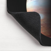 Jupiter Gas Giant Planet & Io Galilean Moon Mousepad (Ecke)