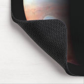Jupiter Gas Giant Planet & Io Galilean Moon Mousepad (Ecke)