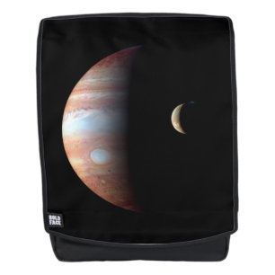 Jupiter Gas Giant Planet & Io Galilean Moon Rucksack