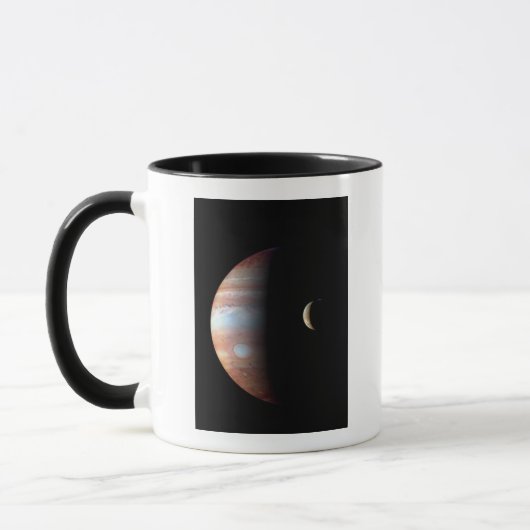 Jupiter Gas Giant Planet & Io Galilean Moon Tasse (Links)
