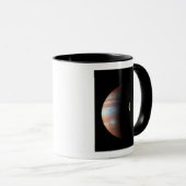 Jupiter Gas Giant Planet & Io Galilean Moon Tasse (VorderseiteRechts)
