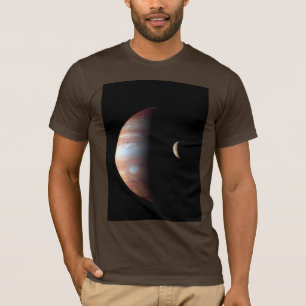 Jupiter Gasriese Planet & Io Galileischer Mond T-Shirt