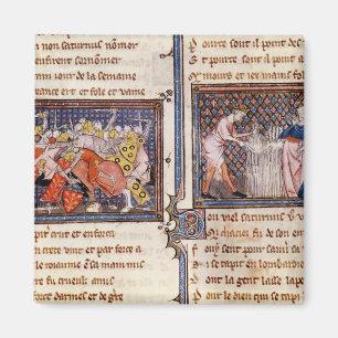 Jupiter gegen Saturn: Saturnunterrichten Magnet