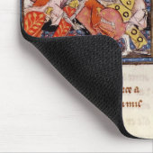 Jupiter gegen Saturn: Saturnunterrichten Mousepad (Ecke)