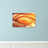 Jupiter "Great Red Spot" 24x16 Leinwand Art (Insitu (Holzboden))
