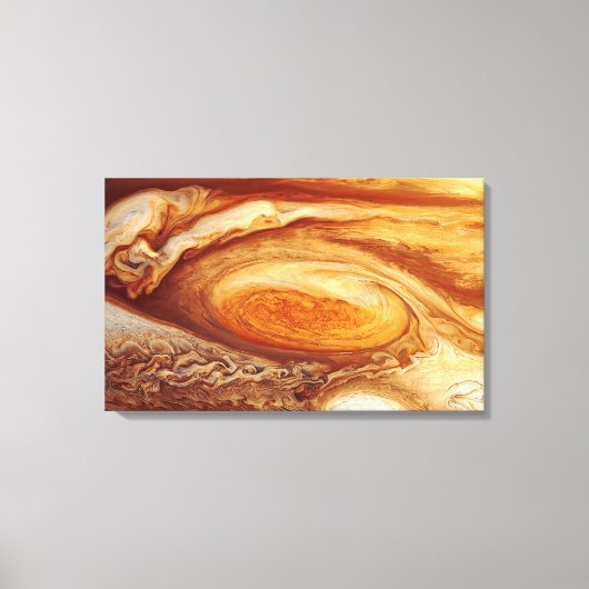 Jupiter "Great Red Spot" 24x16 Leinwand Art (Vorderseite)