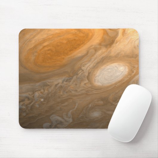 Jupiter Great Red Spot Mousepad (Mit Mouse)