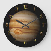 Jupiter Große Wanduhr (Vorderseite)