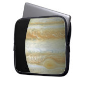 Jupiter Hemisphäre Laptopschutzhülle (Vorderseite Links)