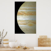 Jupiter Hemisphäre Poster (Küche)