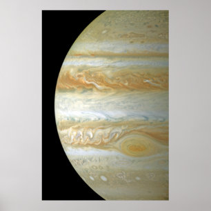 Jupiter Hemisphäre Poster
