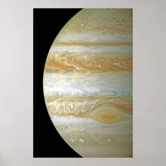 Jupiter Hemisphäre Poster (Vorne)