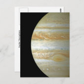 Jupiter Hemisphäre Postkarte (Vorne/Hinten)